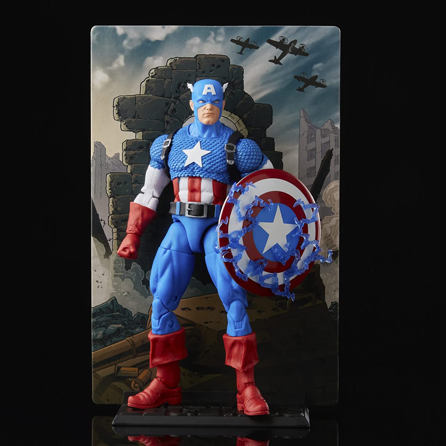 Marvel Legends 20th Anniversary Series 1 Captain America 6" Action Figure Toys & Games Hasbro