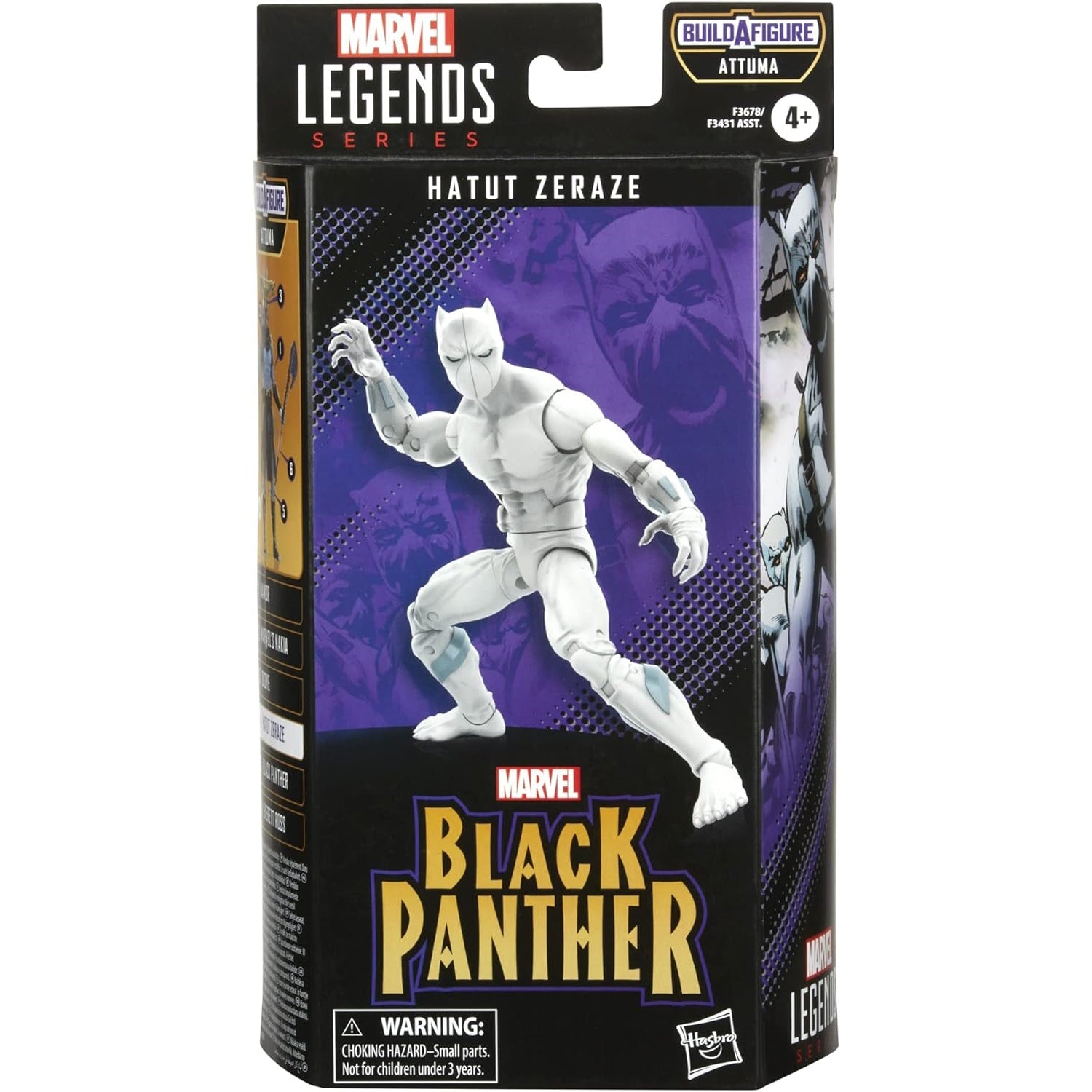 Marvel Legends Series: Black Panther - Hatut Zeraze 6" Action Figure Toys & Games Hasbro