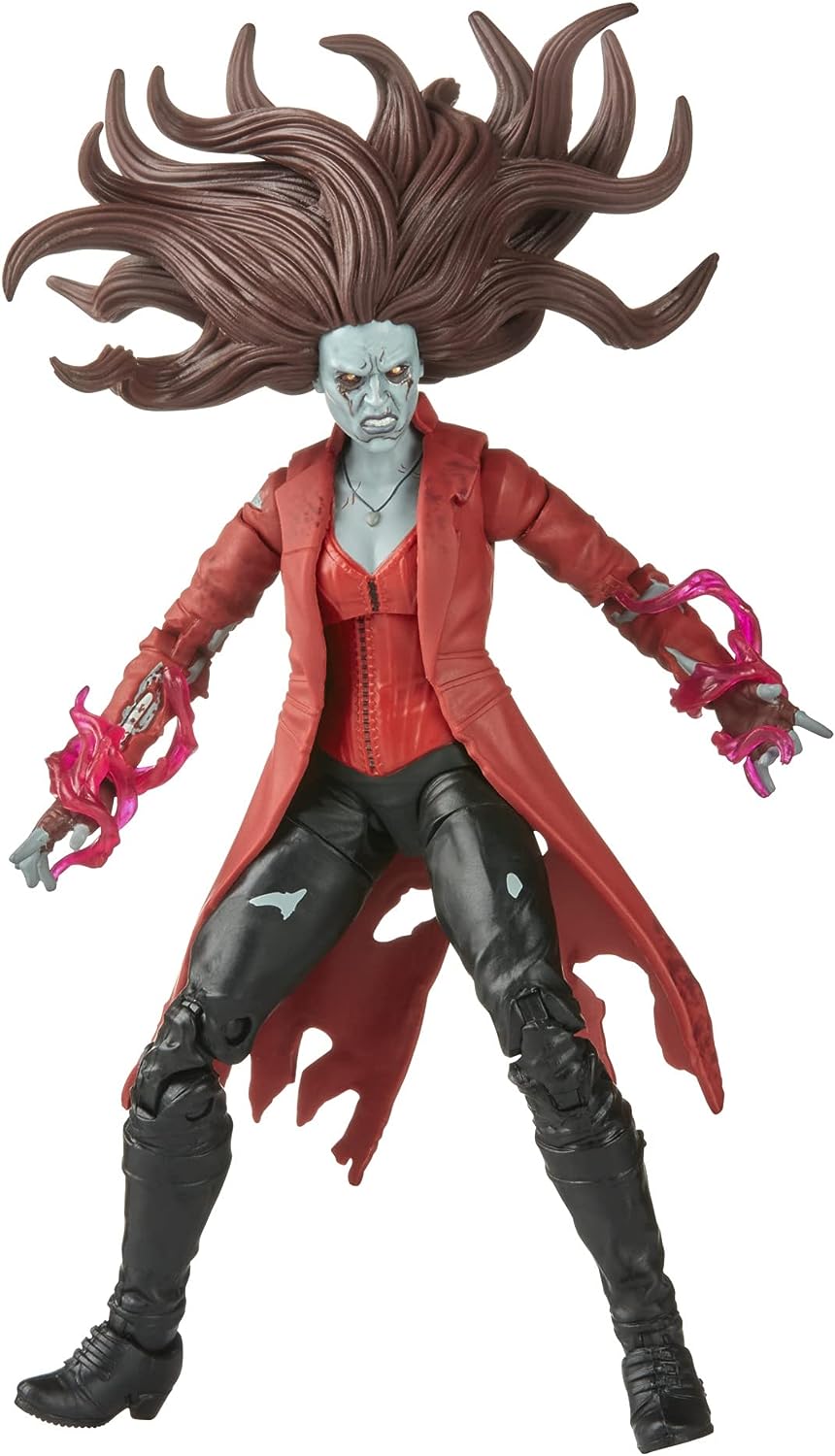 Marvel Legends Series: What If - Zombie Scarlet Witch 6" Action Figure Toys & Games Hasbro