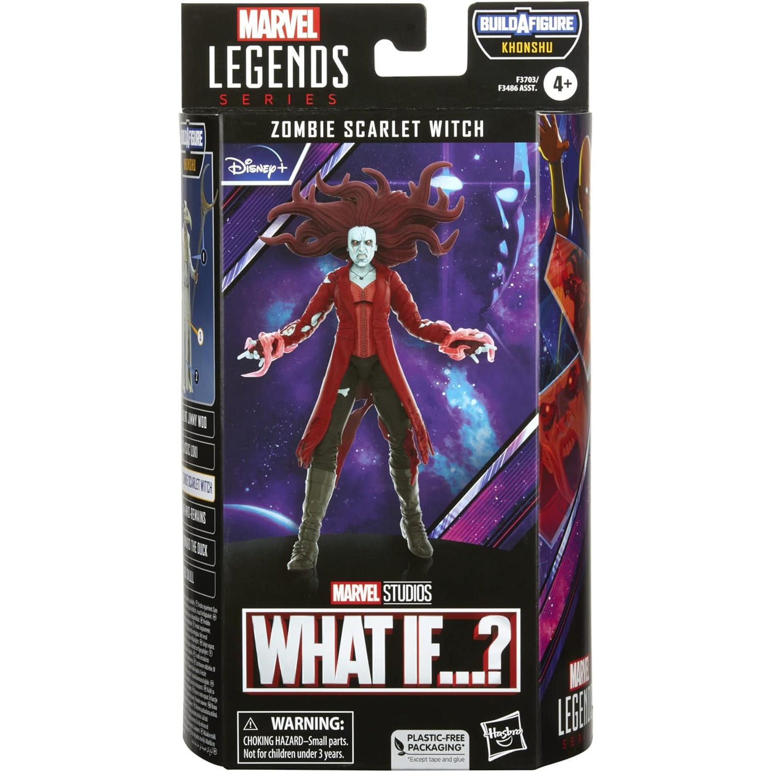Marvel Legends Series: What If - Zombie Scarlet Witch 6" Action Figure Toys & Games Hasbro