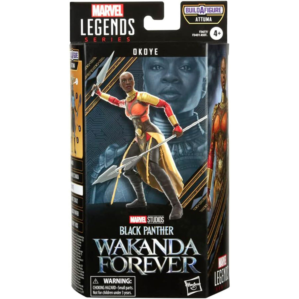 Marvel Legends Series: Black Panther Wakanda Forever - Okoye 6" Action Figure Toys & Games Hasbro