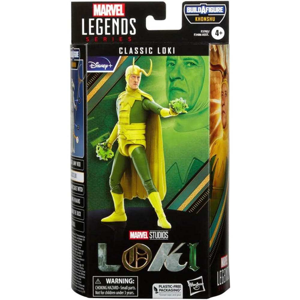 Marvel Legends Series: Loki - Classic Loki 6" Action Figure Toys & Games Hasbro