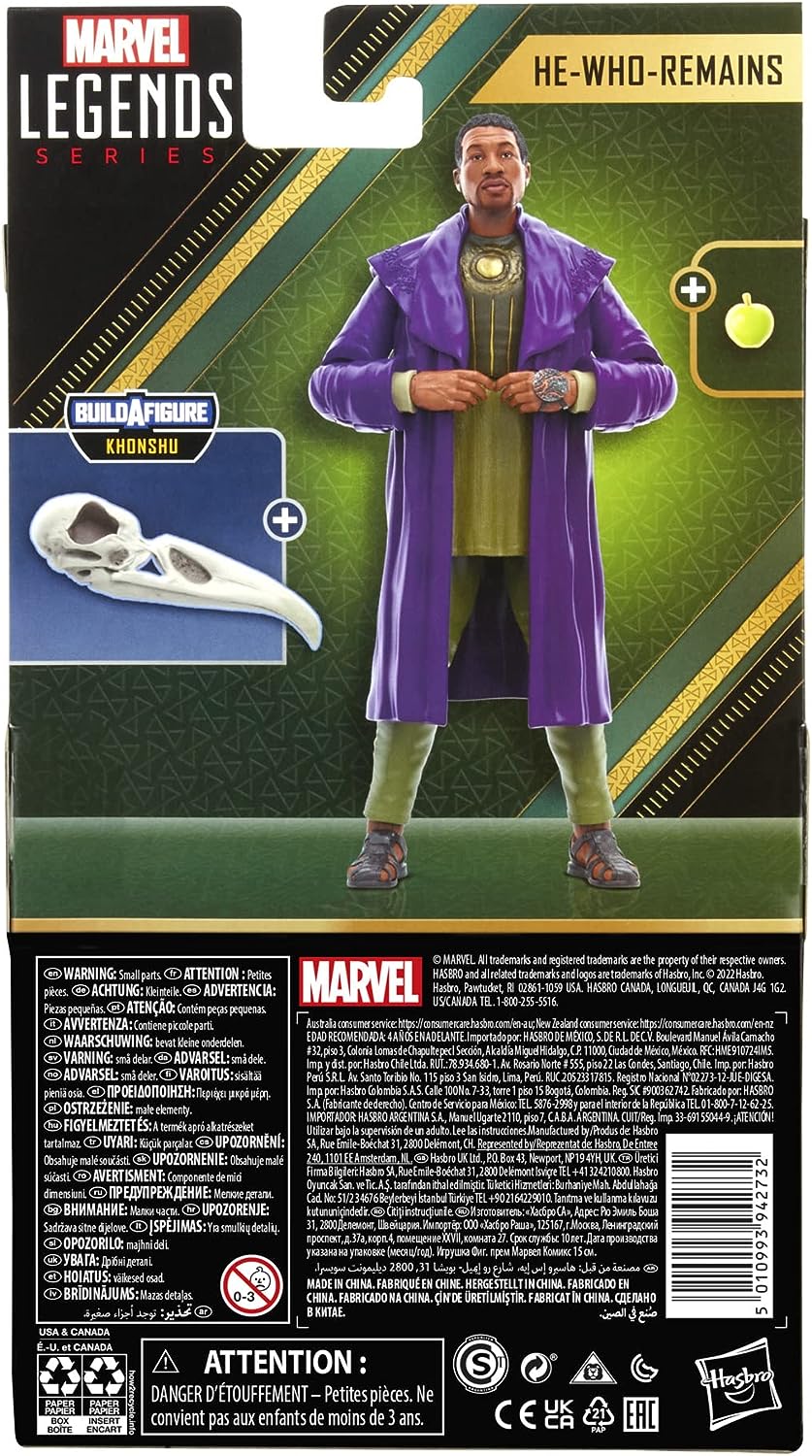 Marvel Legends Series: Loki - He-Who-Remains 6" Action Figure Toys & Games Hasbro