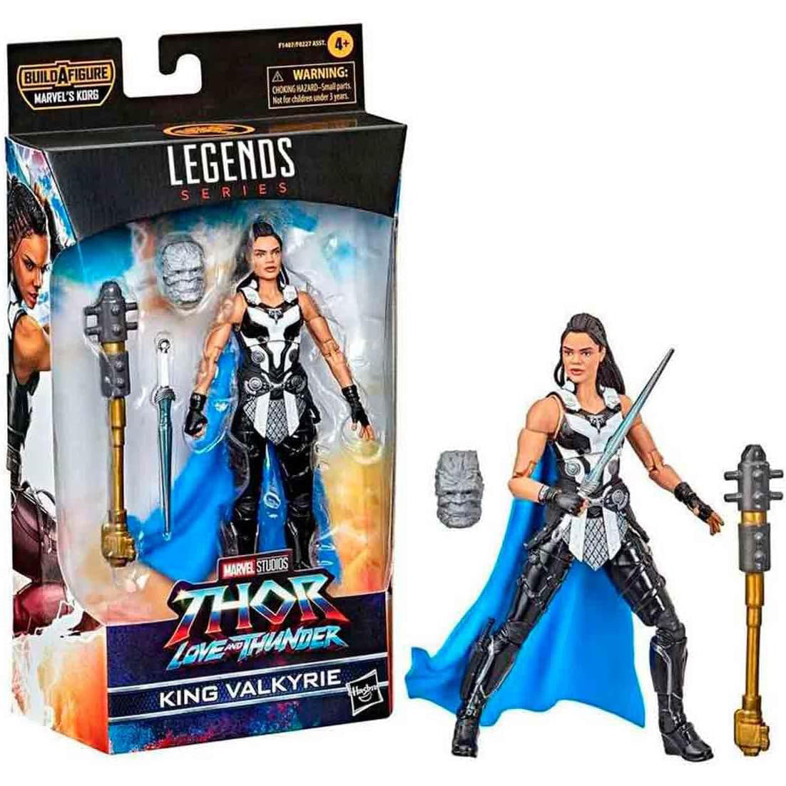 Marvel Legends Series: Thor: Love and Thunder King Valkyrie 6" Action Figure Toys & Games Hasbro