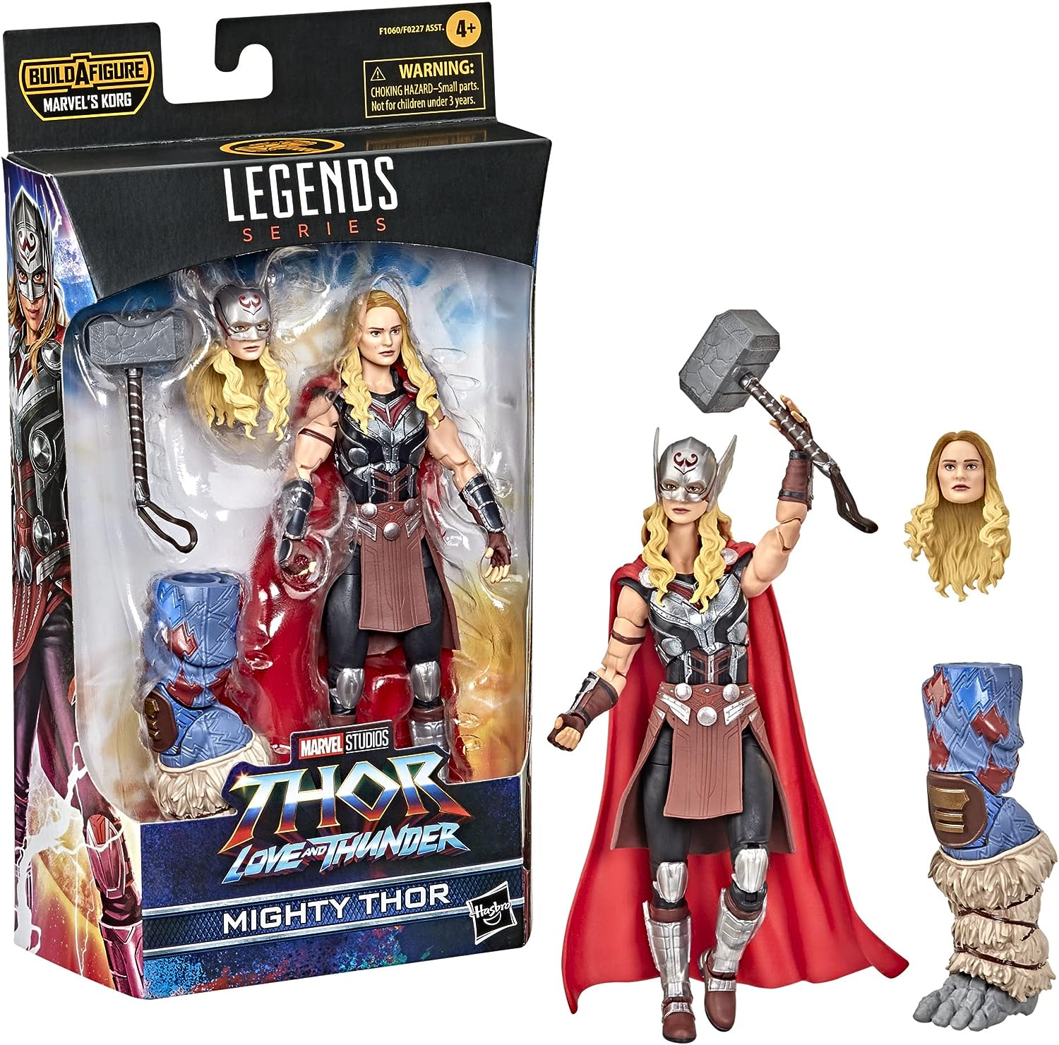 Marvel Legends Series: Thor: Love and Thunder Mighty Thor 6" Action Figure Toys & Games Hasbro