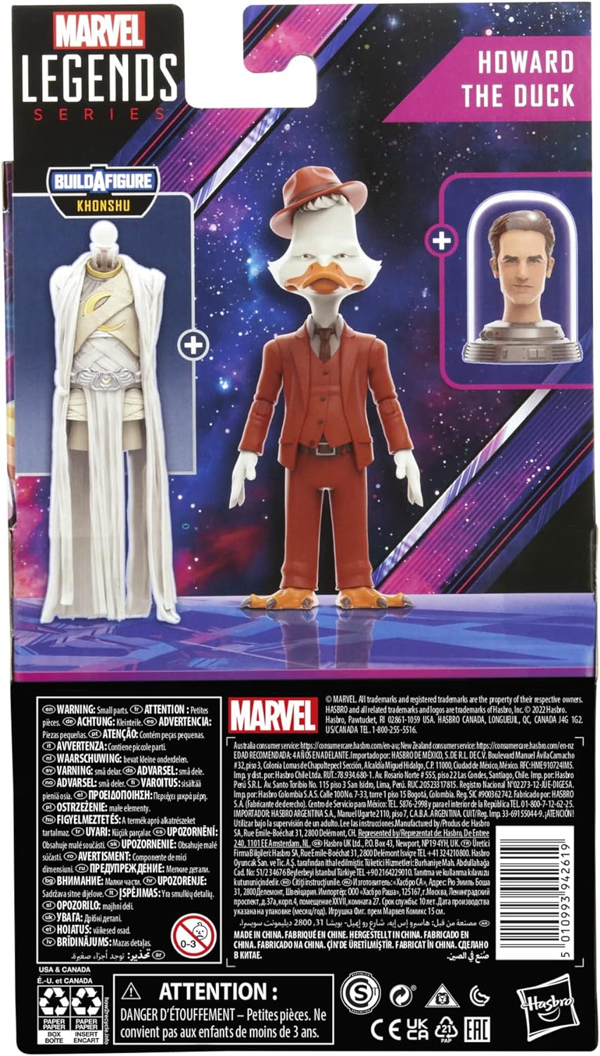 Marvel Legends Series: What If - Howard The Duck 6" Action Figure Toys & Games Hasbro