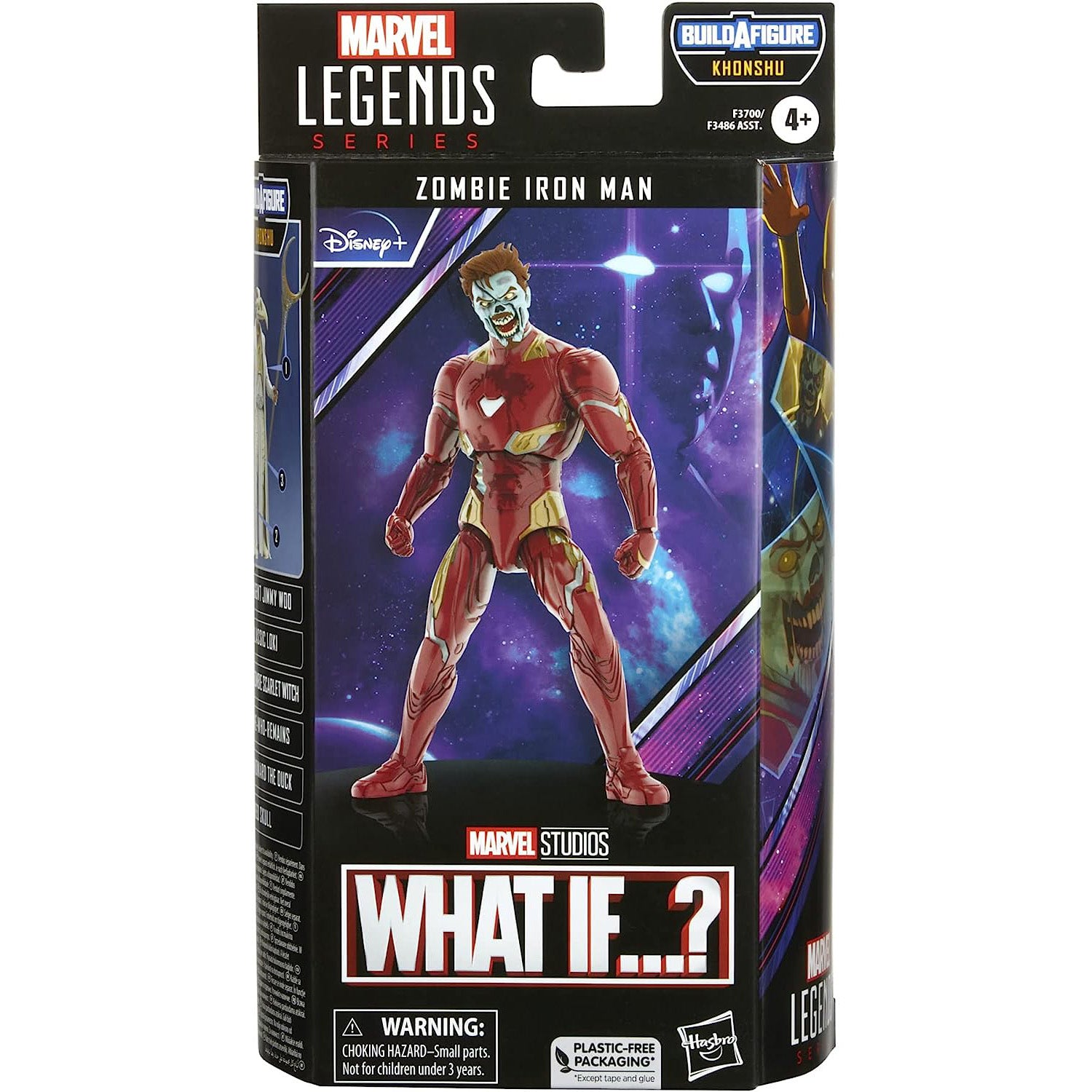 Marvel Legends Series: What If - Zombie Iron Man 6" Action Figure Toys & Games Hasbro