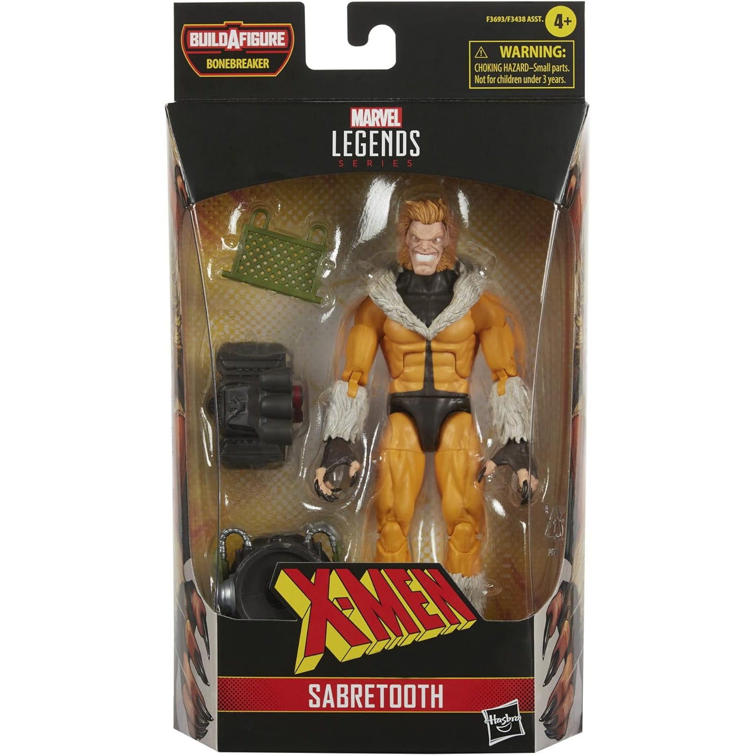Marvel Legends Series: X-Men - Sabretooth 6" Action Figure Toys & Games Hasbro