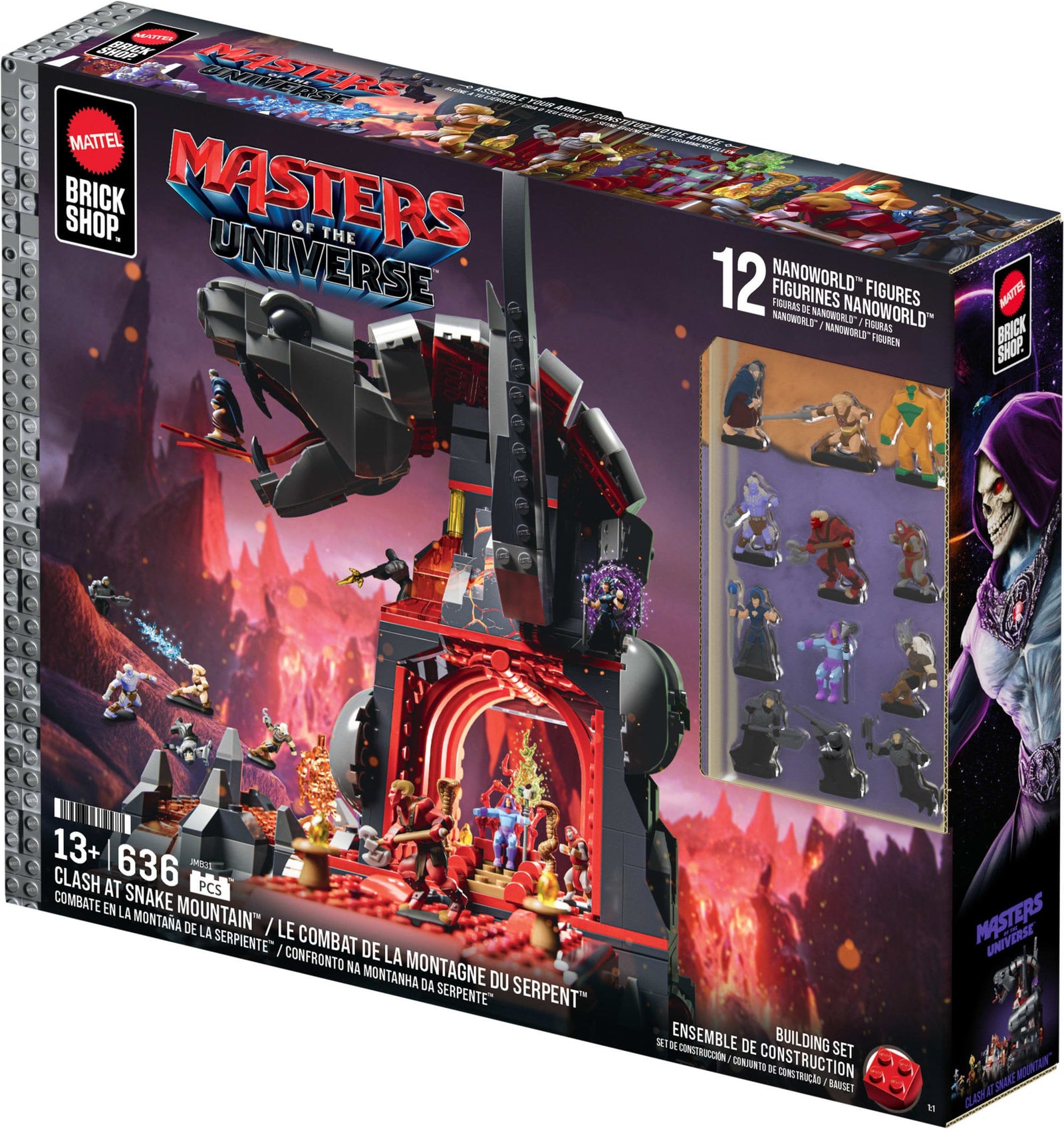Masters of the Universe: Clash at Snake Mountain Toys & Games Mattel