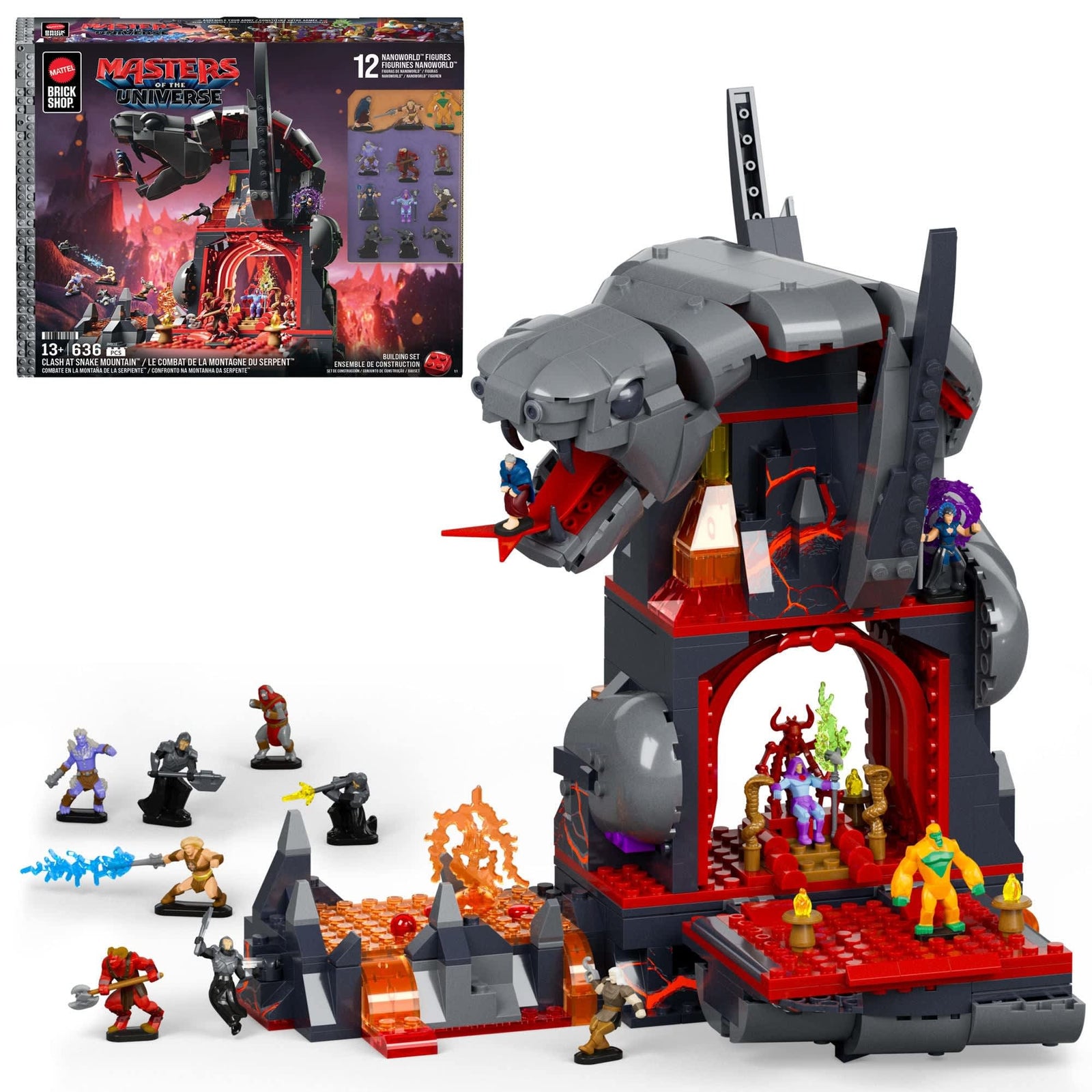 Masters of the Universe: Clash at Snake Mountain Toys & Games Mattel
