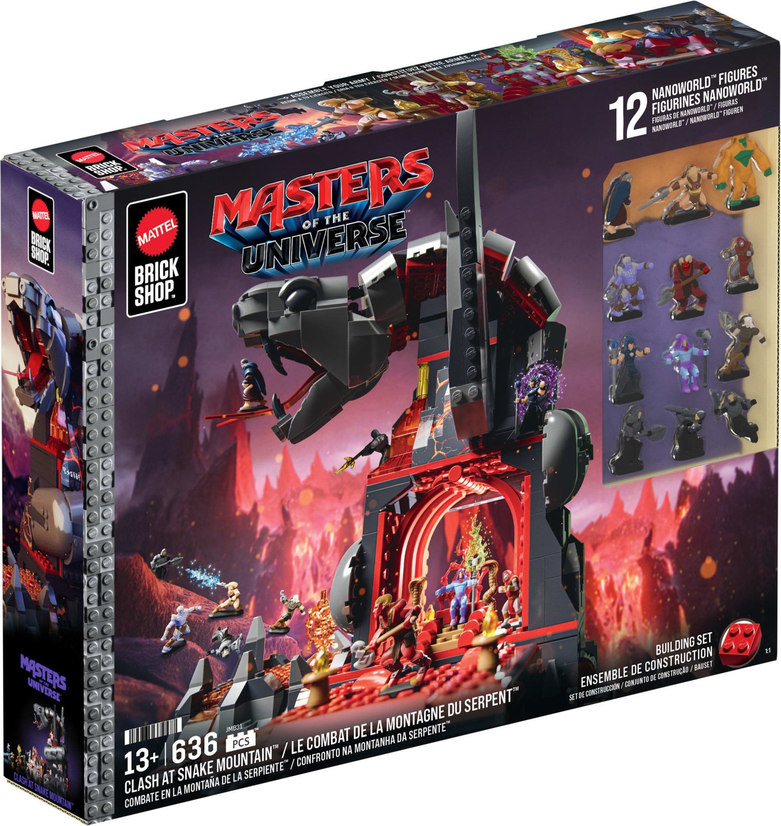 Masters of the Universe: Clash at Snake Mountain Toys & Games Mattel