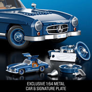 Mattel Brick Shop: Hot Wheels Mercedes-Benz 300 SL Building Set Toys & Games Mattel
