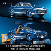 Mattel Brick Shop: Hot Wheels Mercedes-Benz 300 SL Building Set Toys & Games Mattel