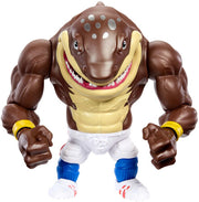 Street Sharks: BIG SLAMMU - 30th Anniversary Action Half-Shark Hero Figure Bite & Slam Motion Toys & Games Mattel