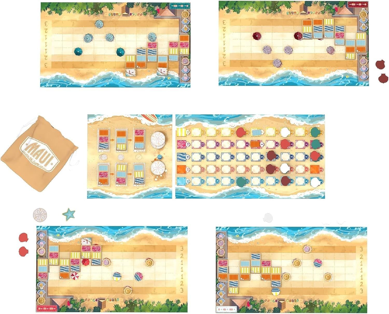 Maui Board Game [Board Games, 2-4 Players] Board Game Plan B Games   