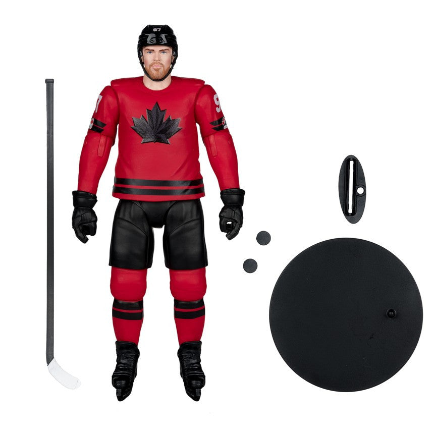 McFarlane SportsPicks NHL: Connor McDavid (Hockey Canada) Olympics 6" Articulated Figure Toys & Games McFarlane Toys