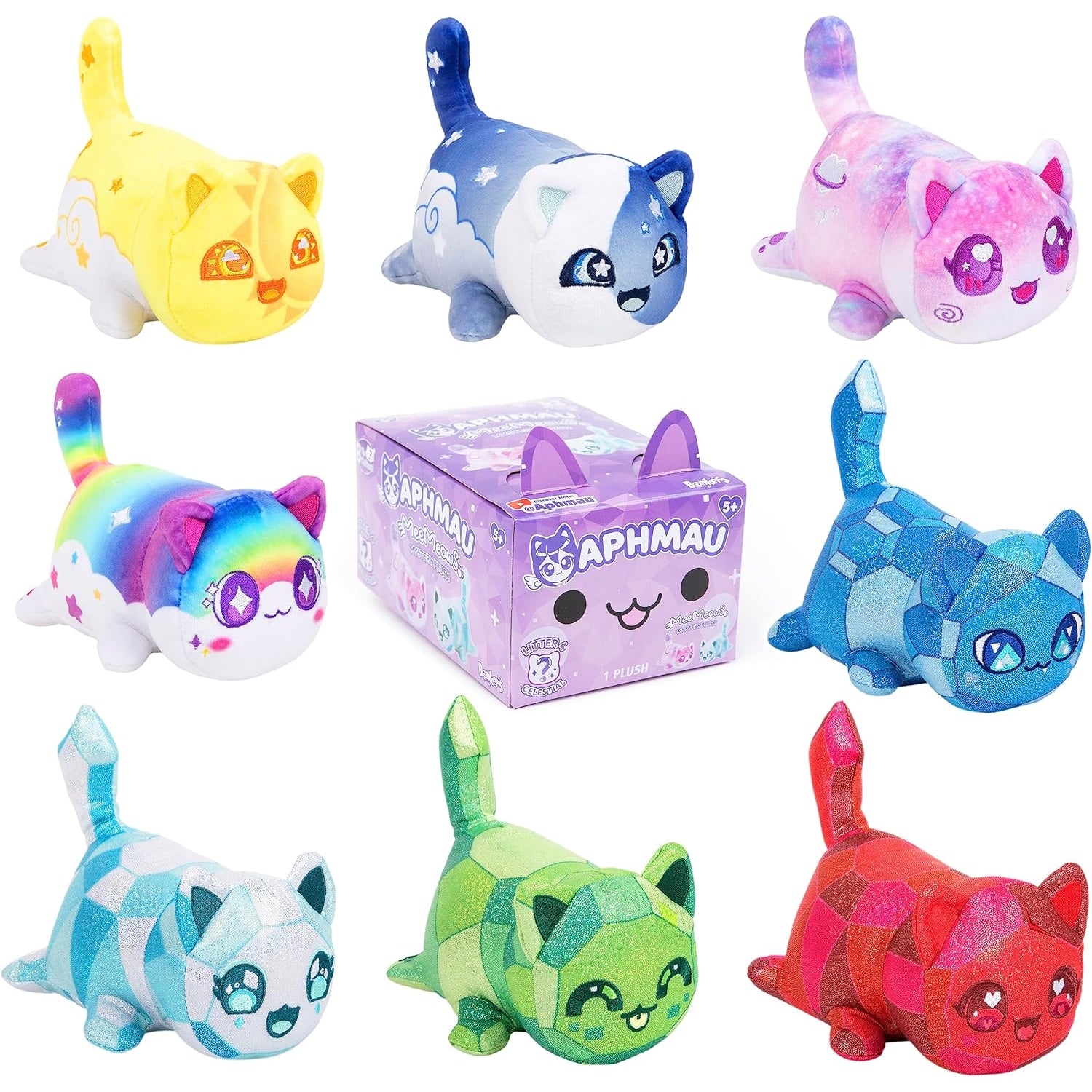 Aphmau 6" MeeMeows Mystery - Series 4 - 1 Random Official Plush Plushies Bonkers Toys