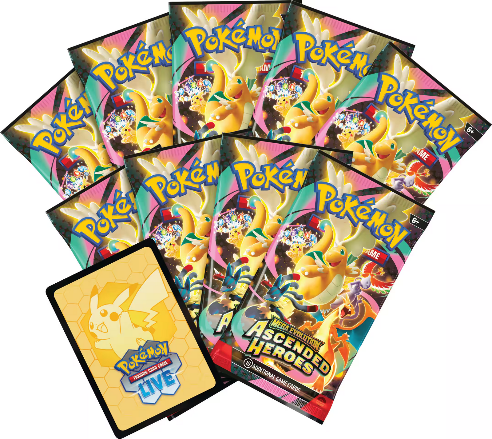 Pokemon TCG: Mega Evolution - Ascended Heroes Elite Trainer Box Card Game Pokemon