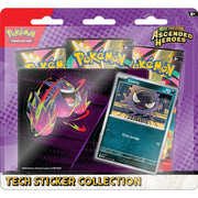 Pokemon TCG: Mega Evolution - Ascended Heroes Tech Sticker Collection - Gastly Card Game Pokemon