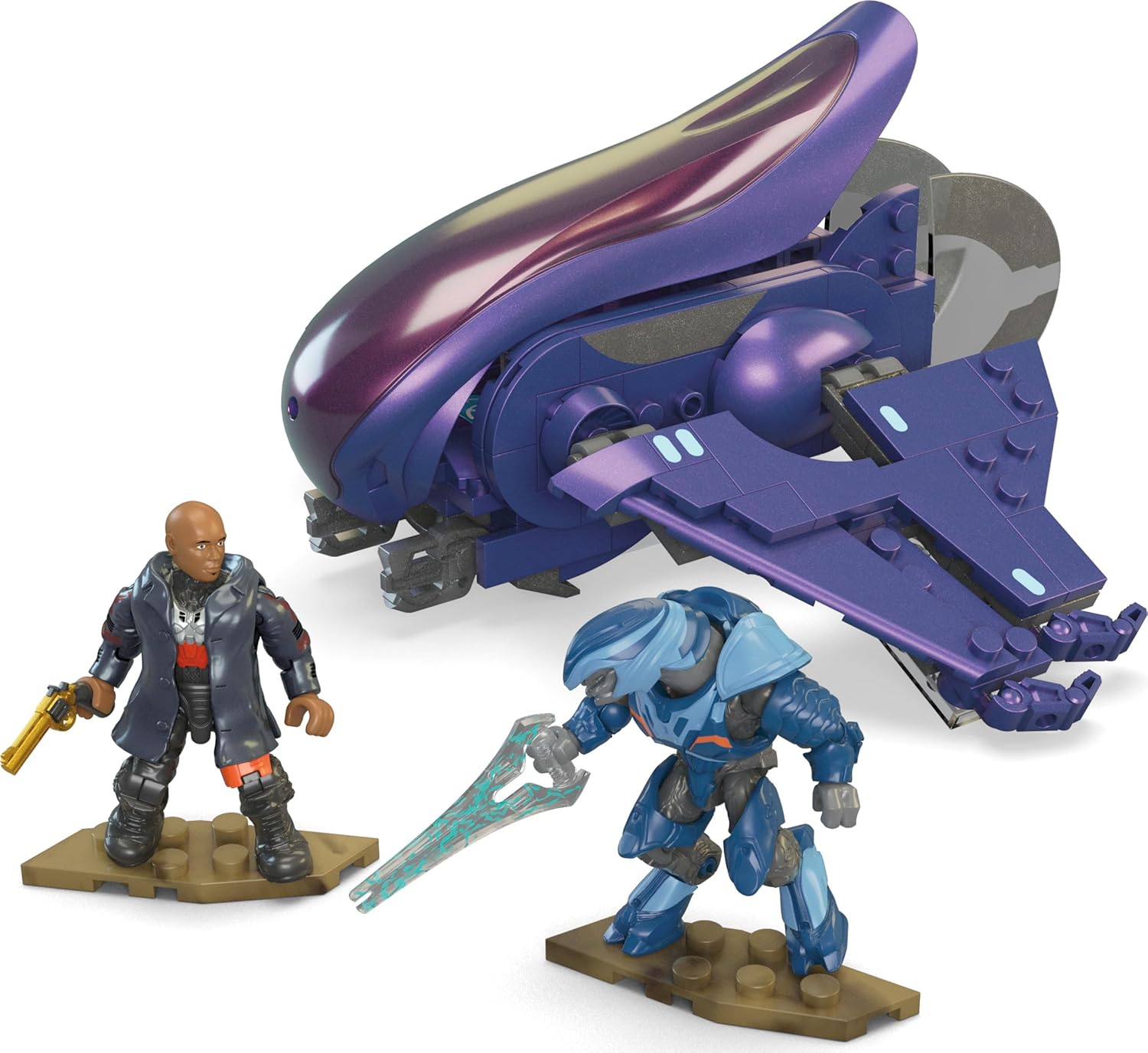MEGA Halo The Series: Renegade Banshee Aircraft - 205 Pieces Toys & Games MEGA