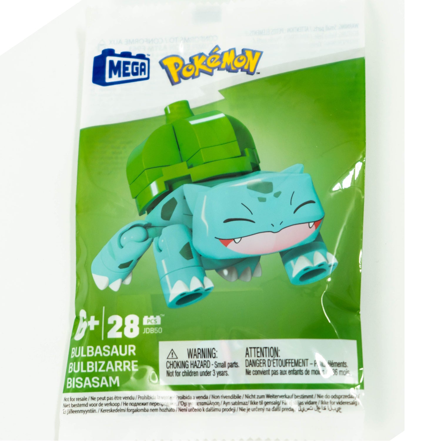 MEGA Pokemon: Bulbasaur - 28 Piece Building Set Toys & Games MEGA