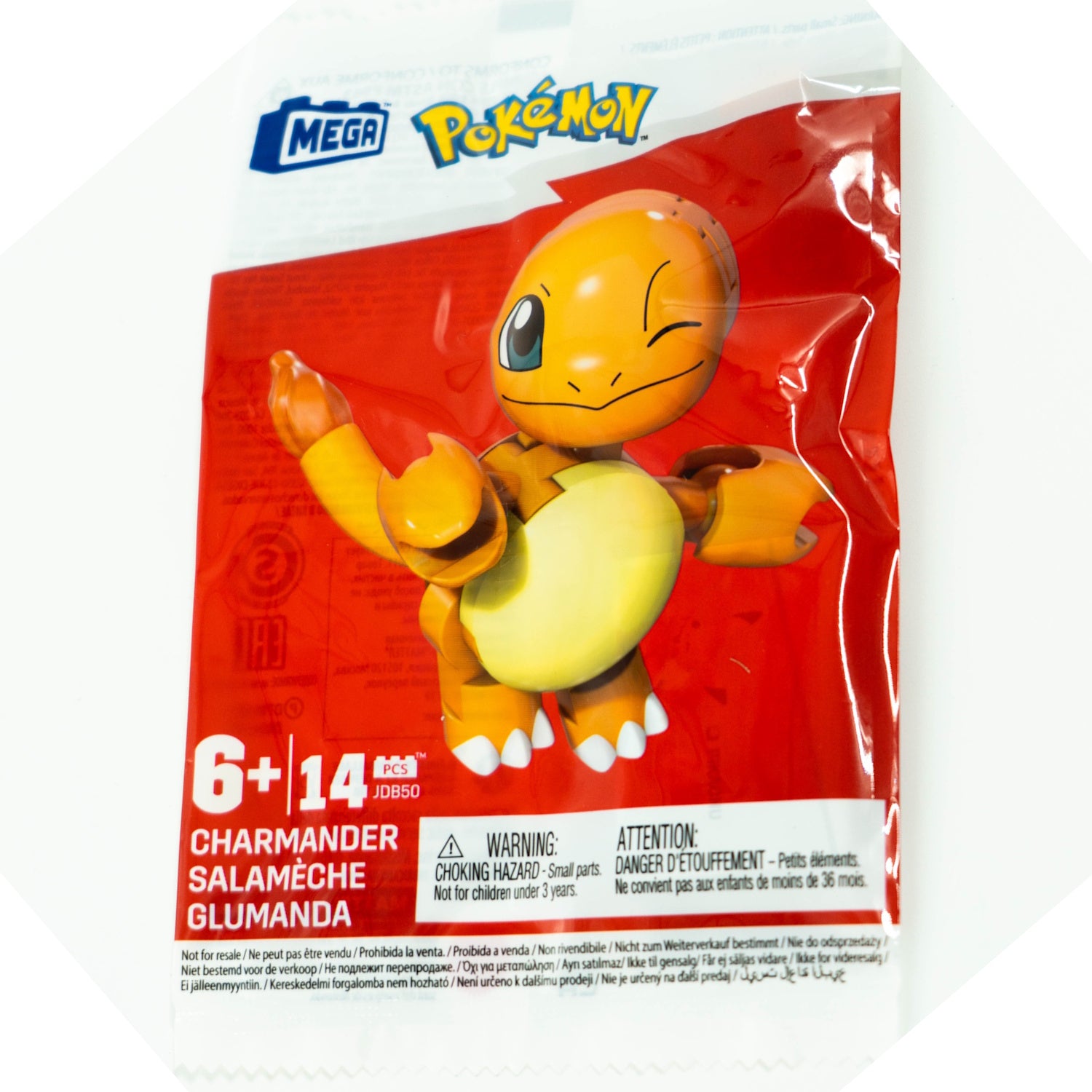 MEGA Pokemon: Charmander - 14 Piece Building Set Toys & Games MEGA