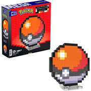 MEGA: Pokemon [Pixel Art Pokeball] Toys & Games MEGA