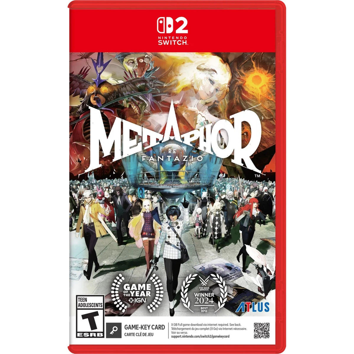 Metaphor Refantazio [Game-Key Card][Nintendo Switch 2]