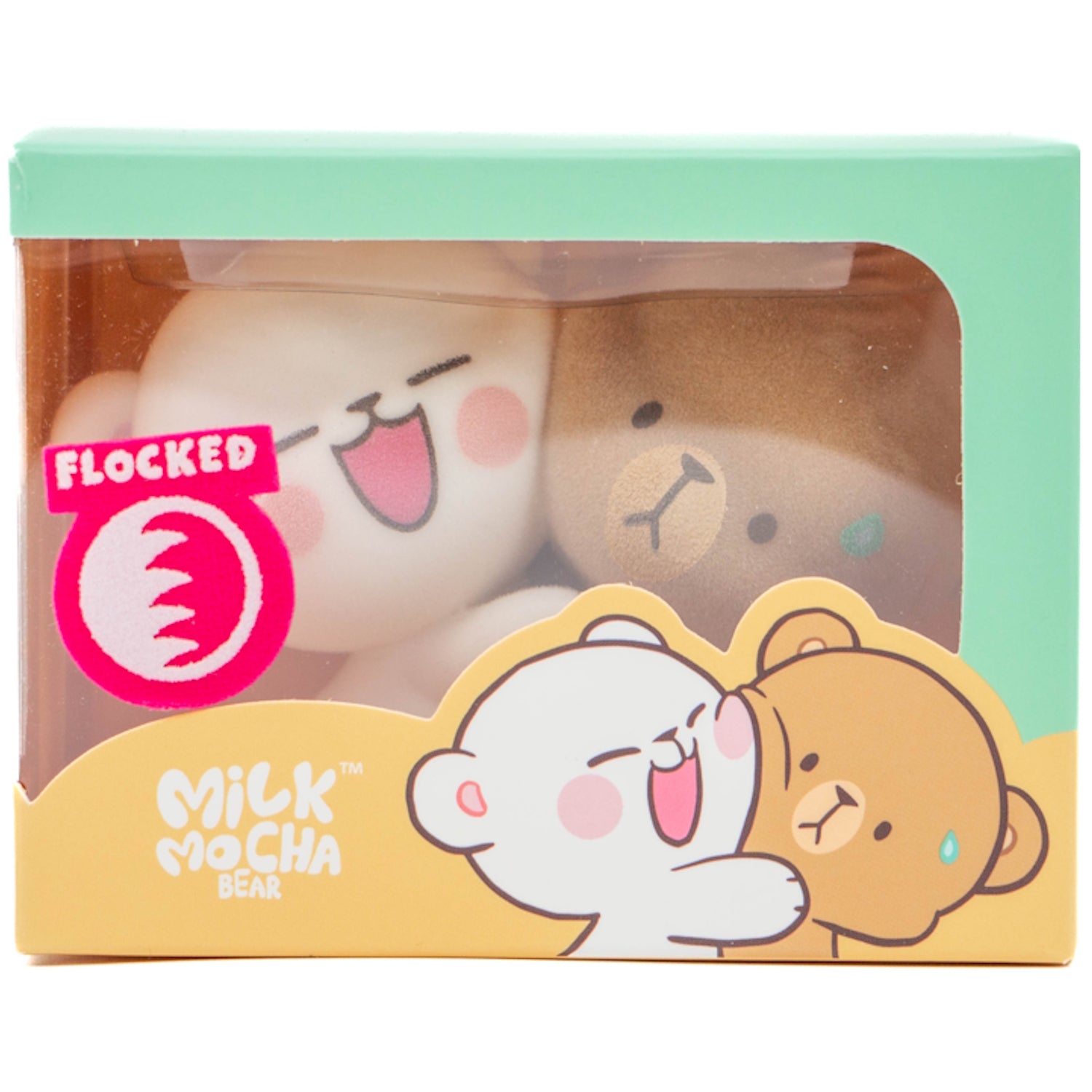 Milk Mocha Bear x Shopville Exclusive: Hugging Figurine - Fuzzy Flocked Cute Edition [Limited Edition - 1000 Made] Toys & Games Milk Mocha Bear