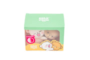 Milk Mocha Bear x Shopville Exclusive: Hugging Figurine - Fuzzy Flocked Cute Edition [Limited Edition - 1000 Made] Toys & Games Milk Mocha Bear