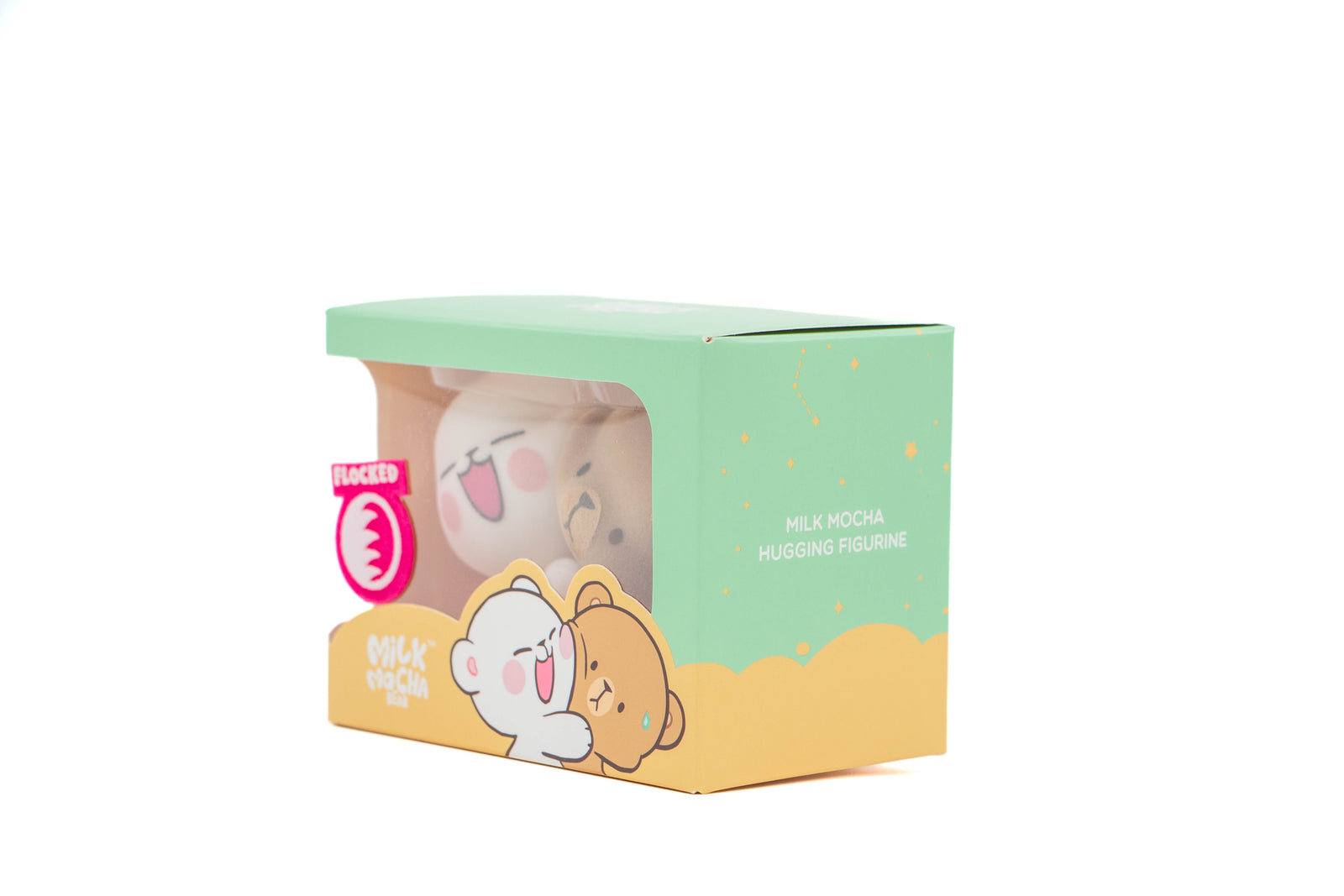 Milk Mocha Bear x Shopville Exclusive: Hugging Figurine - Fuzzy Flocked Cute Edition [Limited Edition - 1000 Made] Toys & Games Milk Mocha Bear