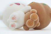 Milk Mocha Bear x Shopville Exclusive: Hugging Figurine - Fuzzy Flocked Cute Edition [Limited Edition - 1000 Made] Toys & Games Milk Mocha Bear