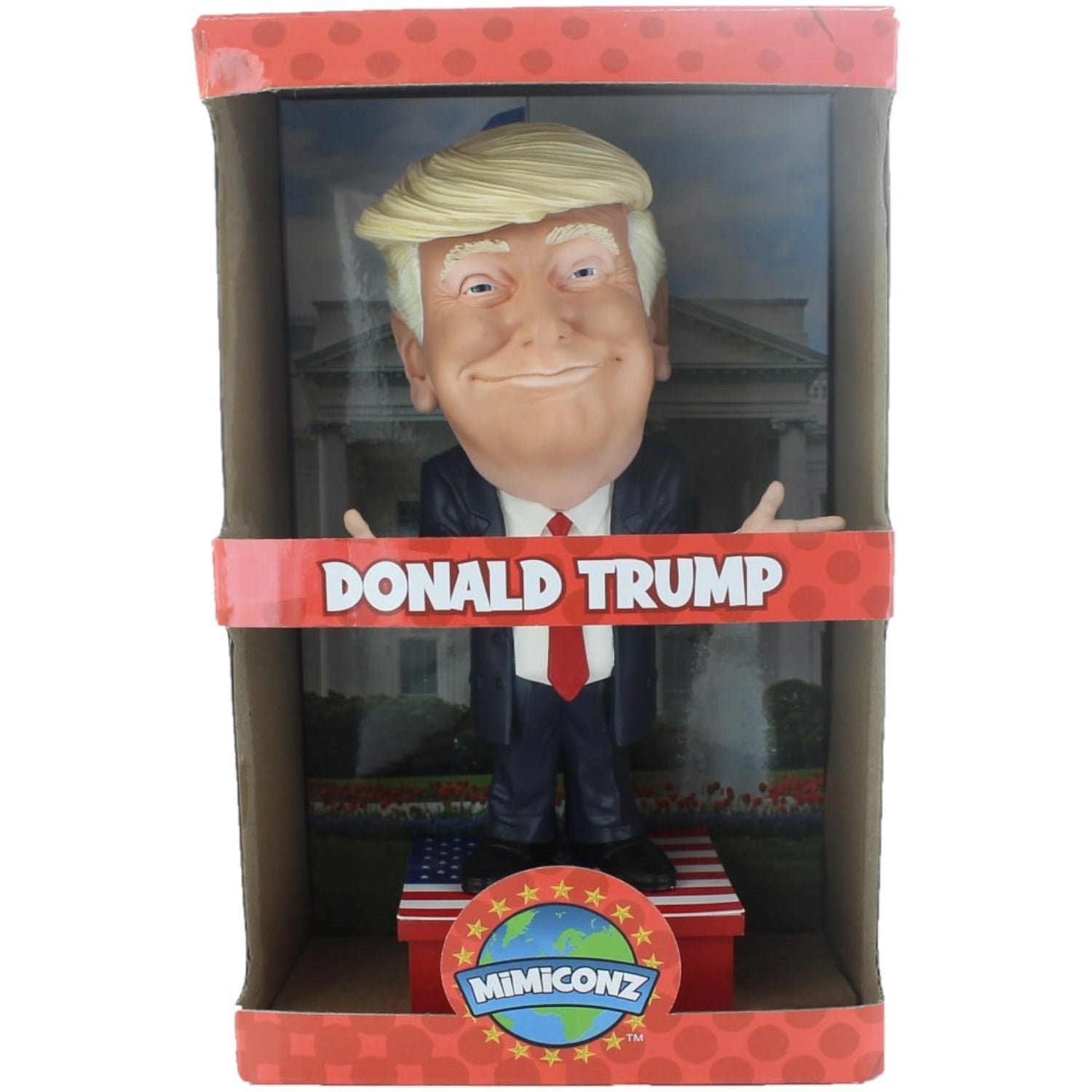 Mimiconz: Donald Trump - World Leaders Collection - 8" PVC Hand-Painted Figure Toys & Games MiMiconz