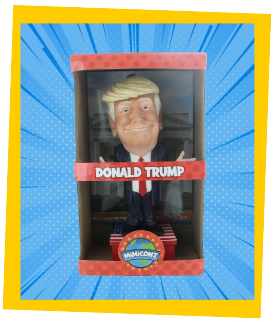 Mimiconz: Donald Trump - World Leaders Collection - 8" PVC Hand-Painted Figure Toys & Games MiMiconz