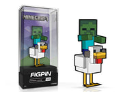 Minecraft FiGPiN: Chicken Jockey #1325 Exclusive – Limited Edition of 750 Enamel Pin FiGPiN