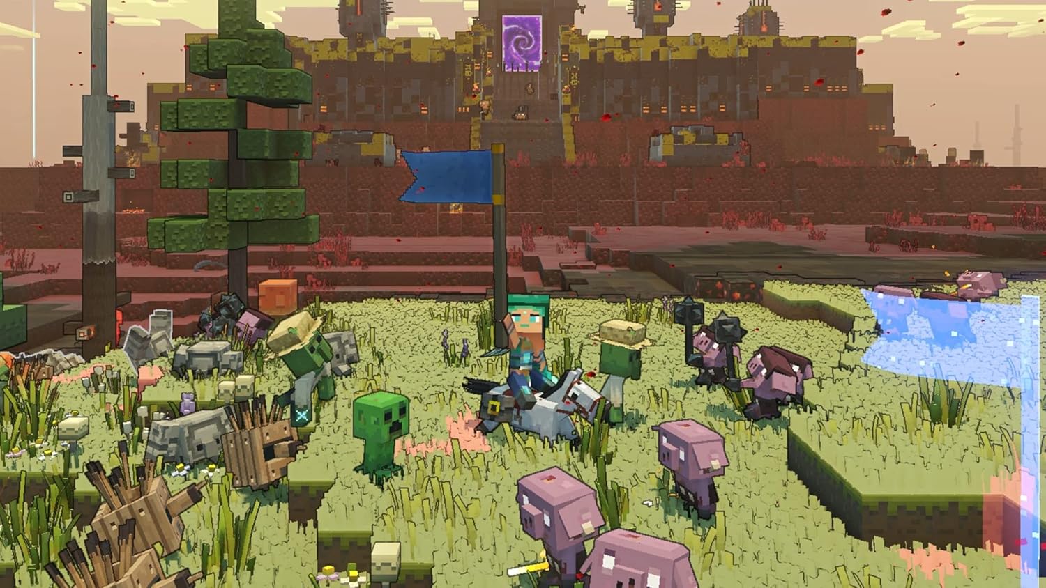 Minecraft Legends - Deluxe Edition [PlayStation 5] PlayStation 5 Video Game Mojang Studios