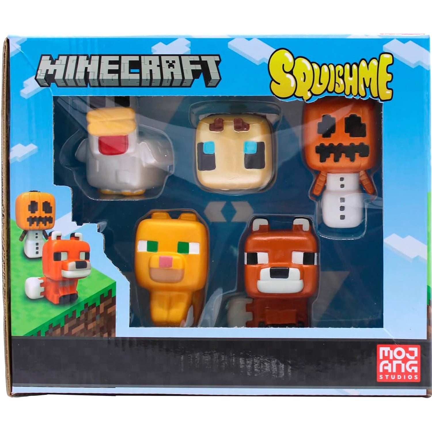 Minecraft SquishMe - Series 3 Collector's Box Plushies Mojang Studios