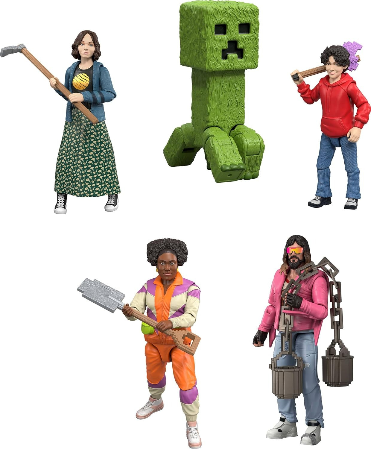 Minecraft Ultimate Movie Pack Collectible Toy Set Toys & Games Mattel