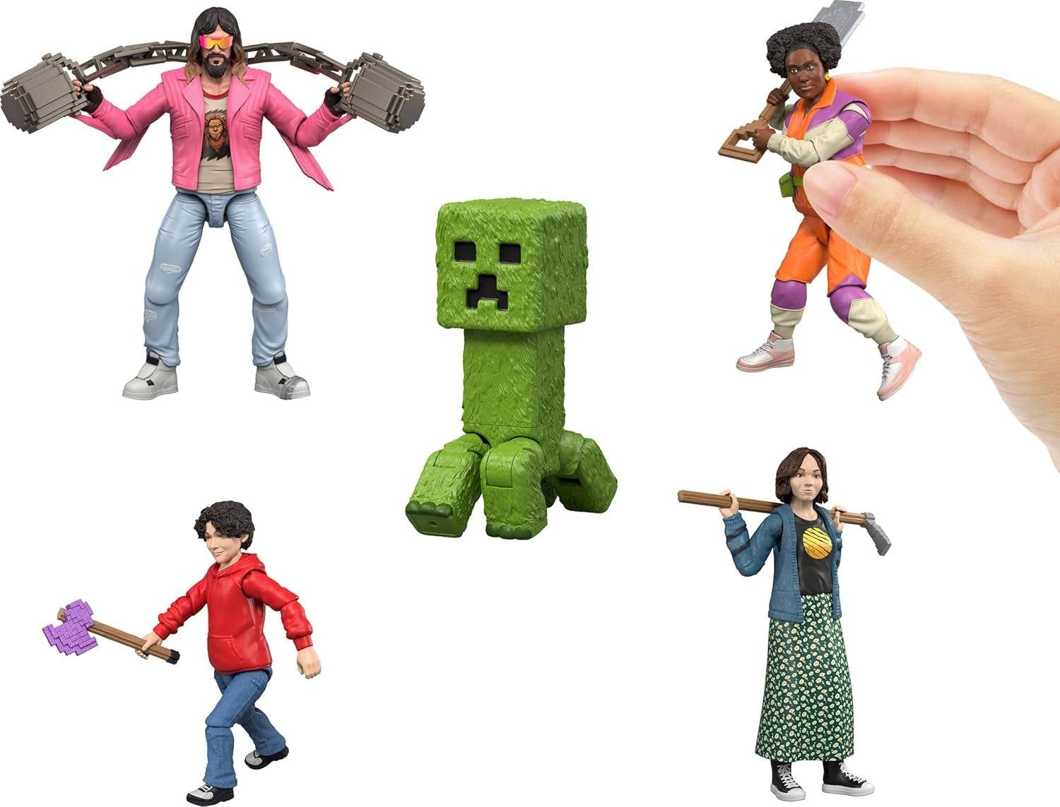 Minecraft Ultimate Movie Pack Collectible Toy Set Toys & Games Mattel