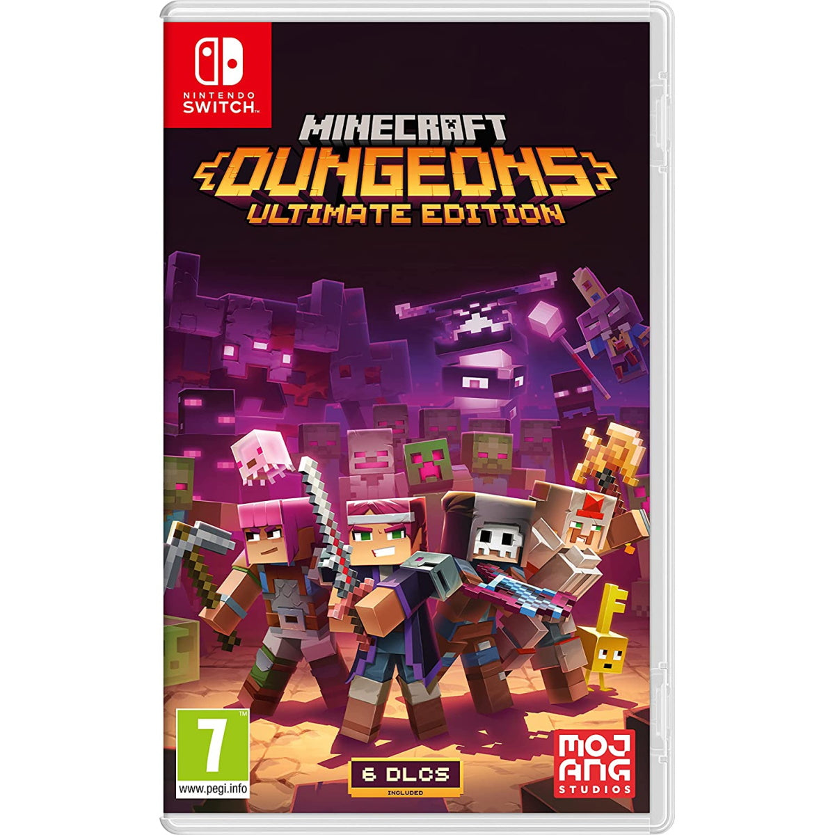 Minecraft Dungeons: Ultimate Edition [Nintendo Switch] Nintendo Switch Video Game Mojang Studios   