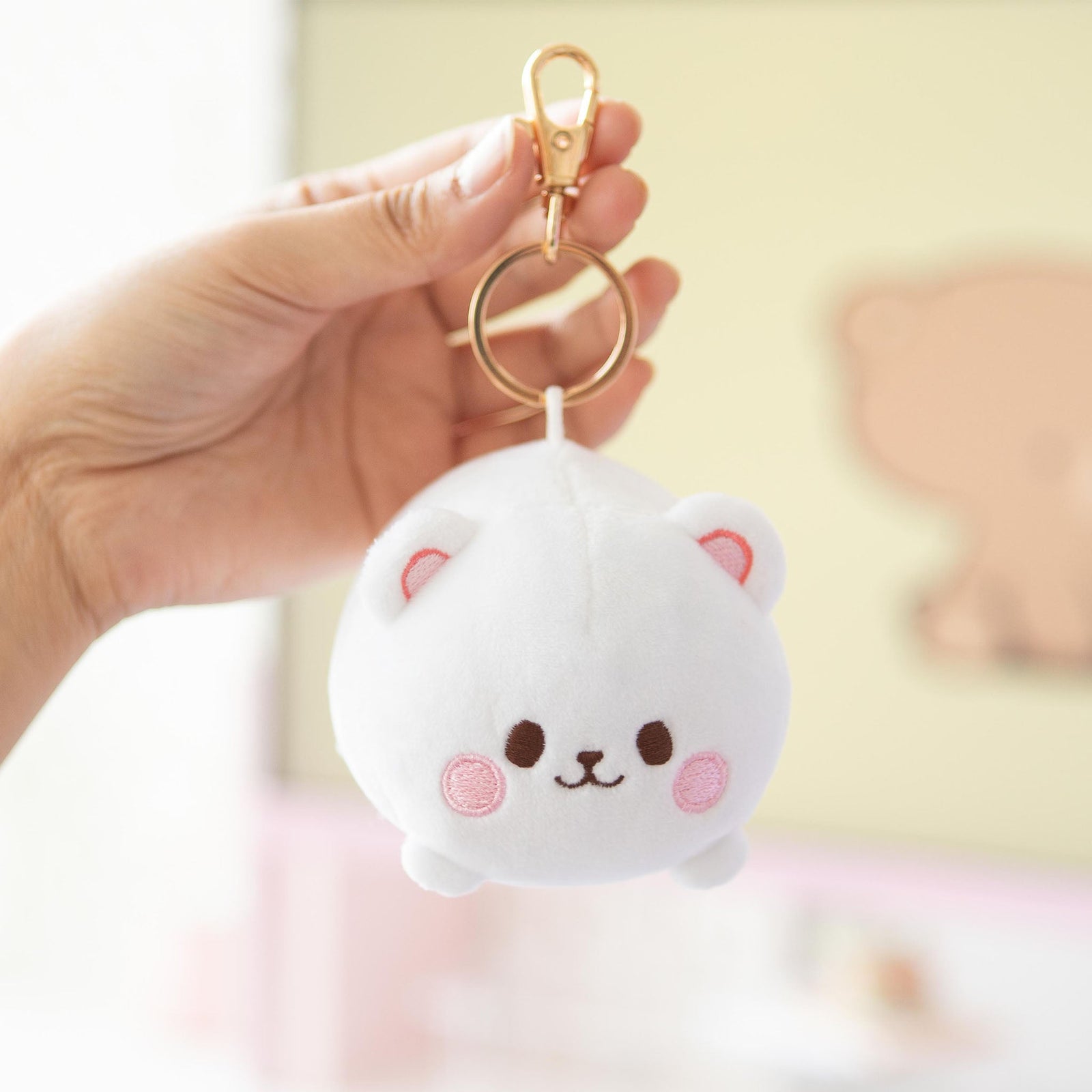 Milk Mocha Bear: Chonky Plush Keychain Set Keychains Milk Mocha Bear