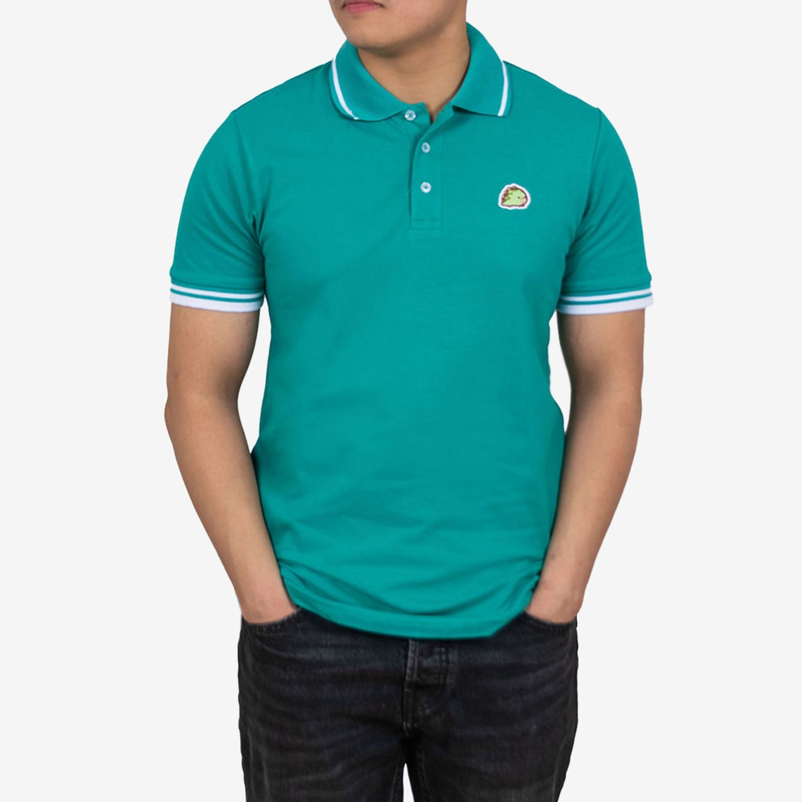 Milk Mocha Bear: Matcha Polo Shirt Polos Milk Mocha Bear