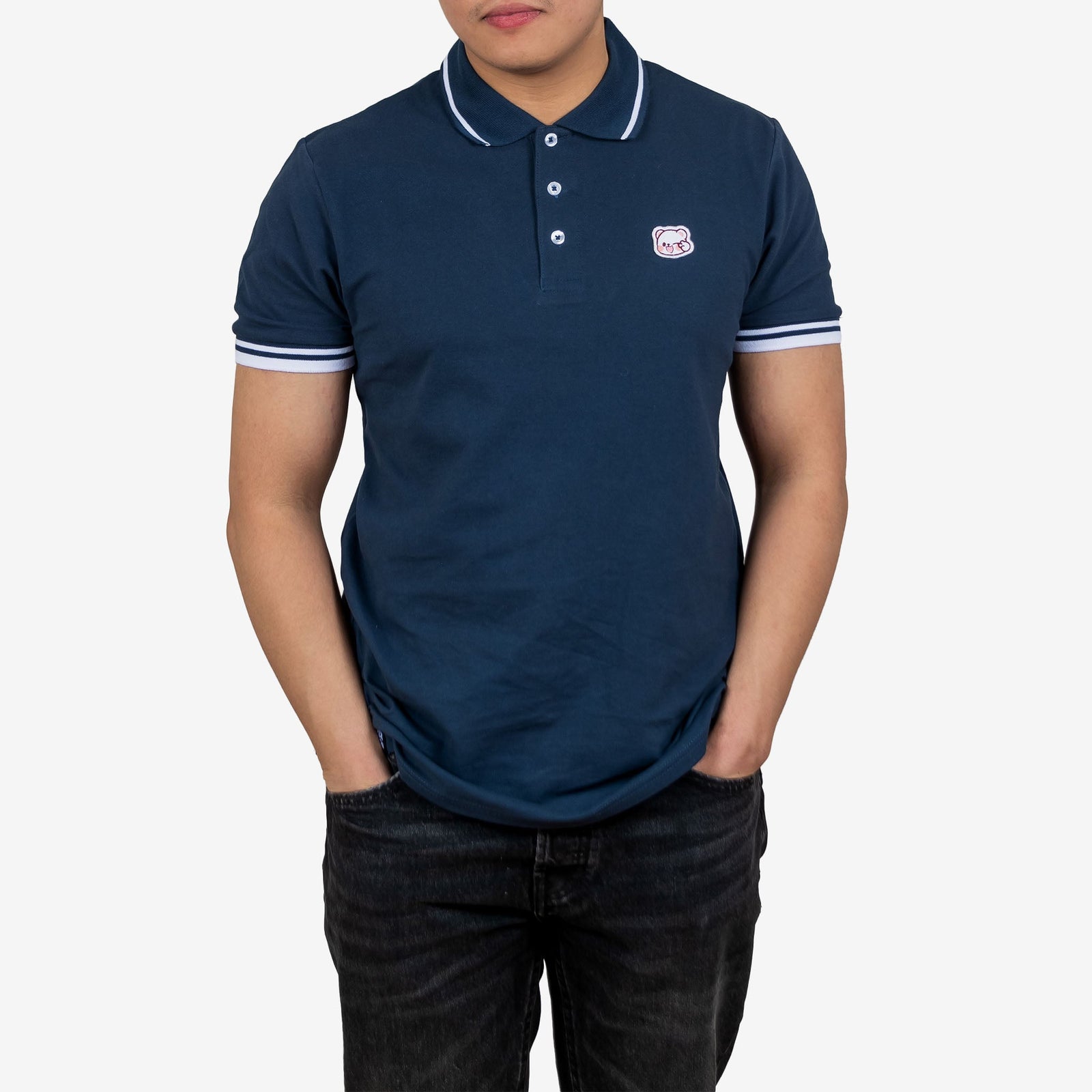 Milk Mocha Bear: Milk Polo Shirt Polos Milk Mocha Bear