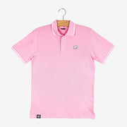 Milk Mocha Bear: Milk Polo Shirt Polos Milk Mocha Bear Pink Men XS