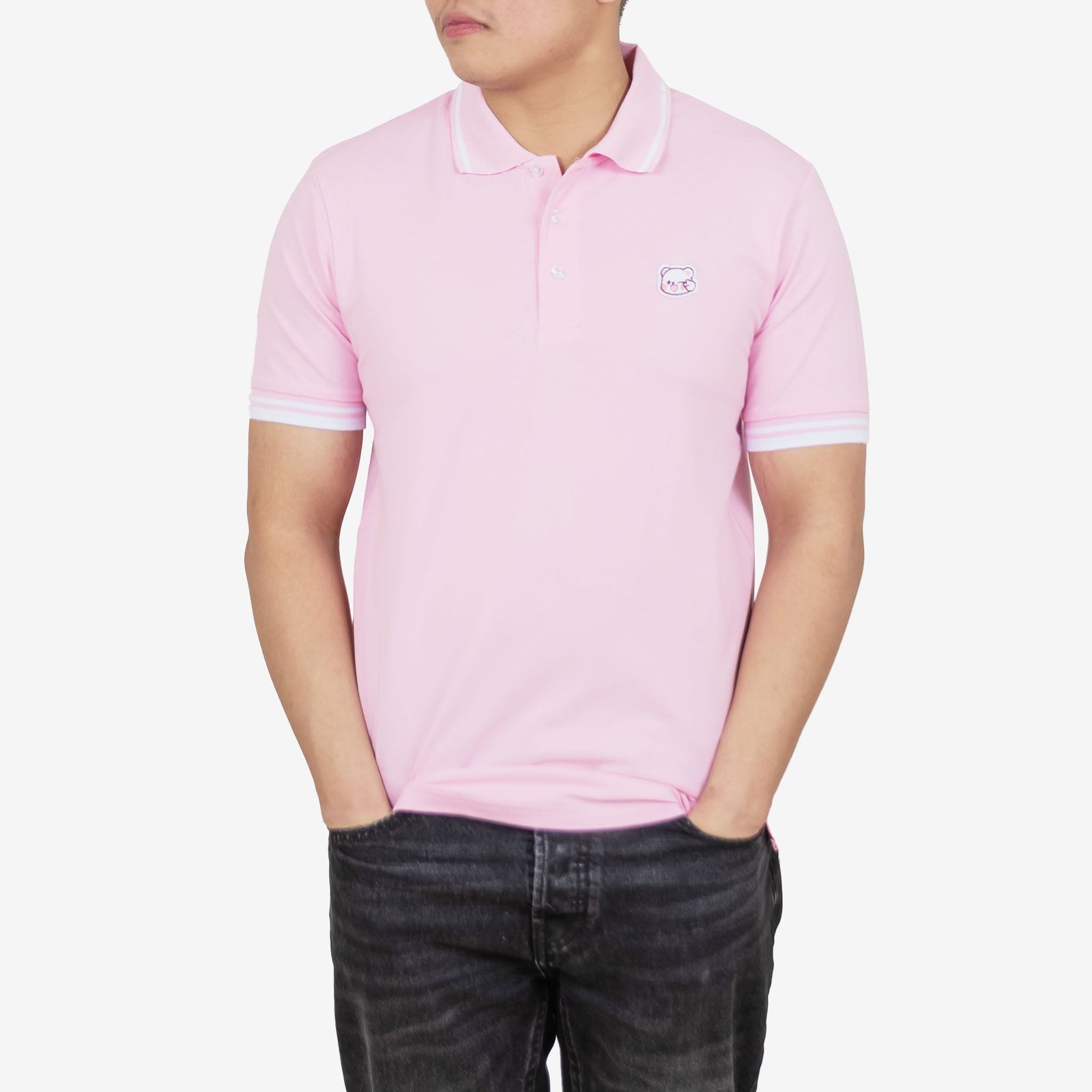 Milk Mocha Bear: Milk Polo Shirt Polos Milk Mocha Bear