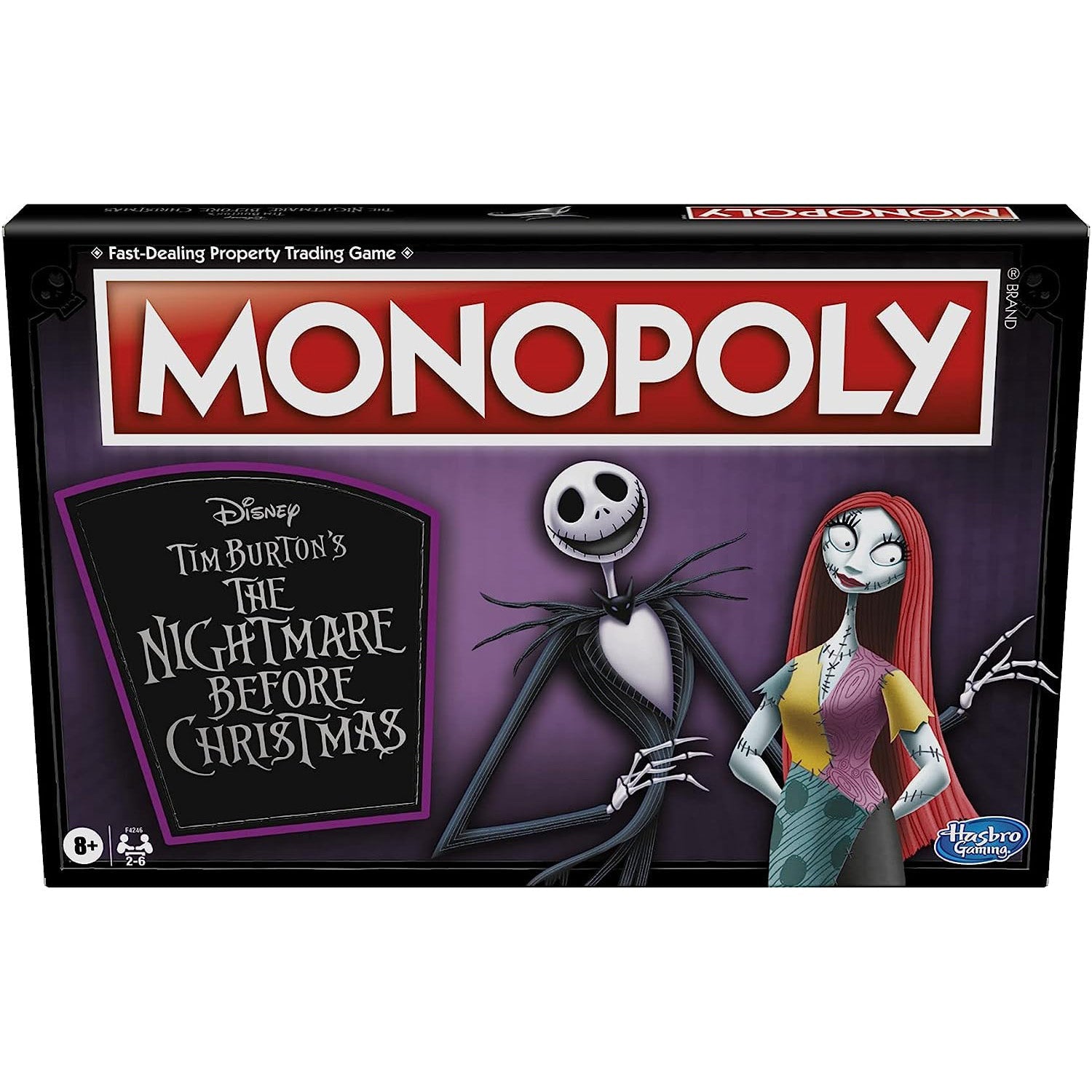 Monopoly: Disney Tim Burton's The Nightmare Before Christmas Edition [Board Game, 2-6 Players] Board Game USAOPOLY