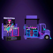 Monster High: Fangtastic Rockin Food Truck Draculaura Doll & Playset & Pullout Stage Toys & Games Mattel