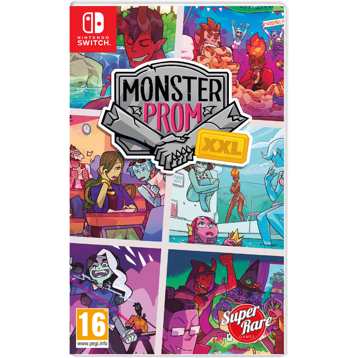 Monster Prom XXL - SRG #41 [Nintendo Switch] Nintendo Switch Video Game Super Rare Games