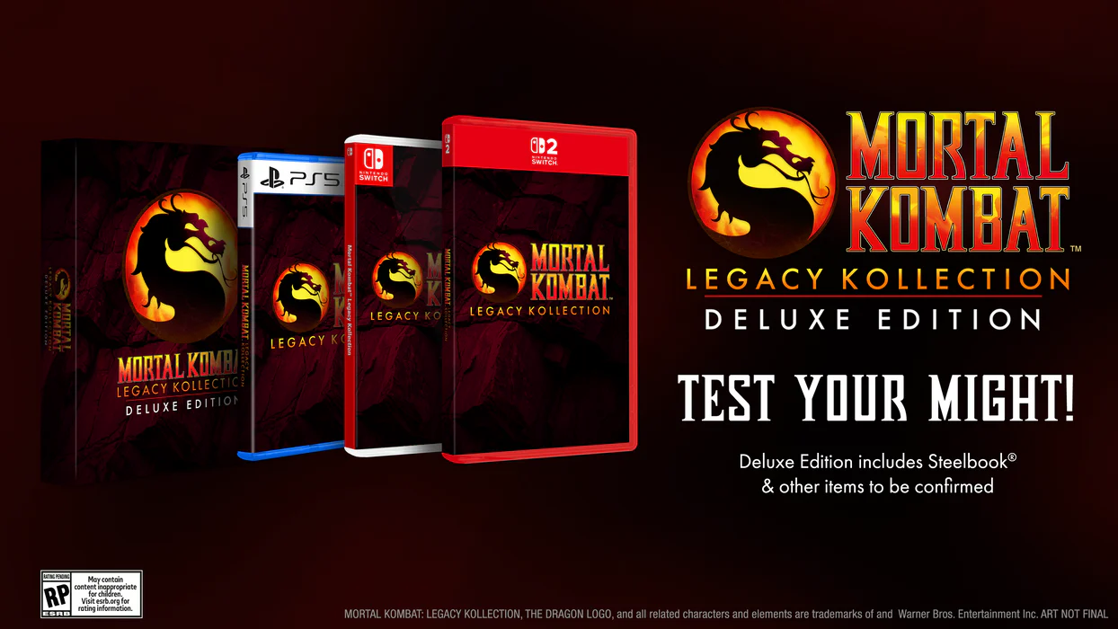 Mortal Kombat: Legacy Kollection - Deluxe Edition [PlayStation 5] PlayStation 5 Video Game Atari