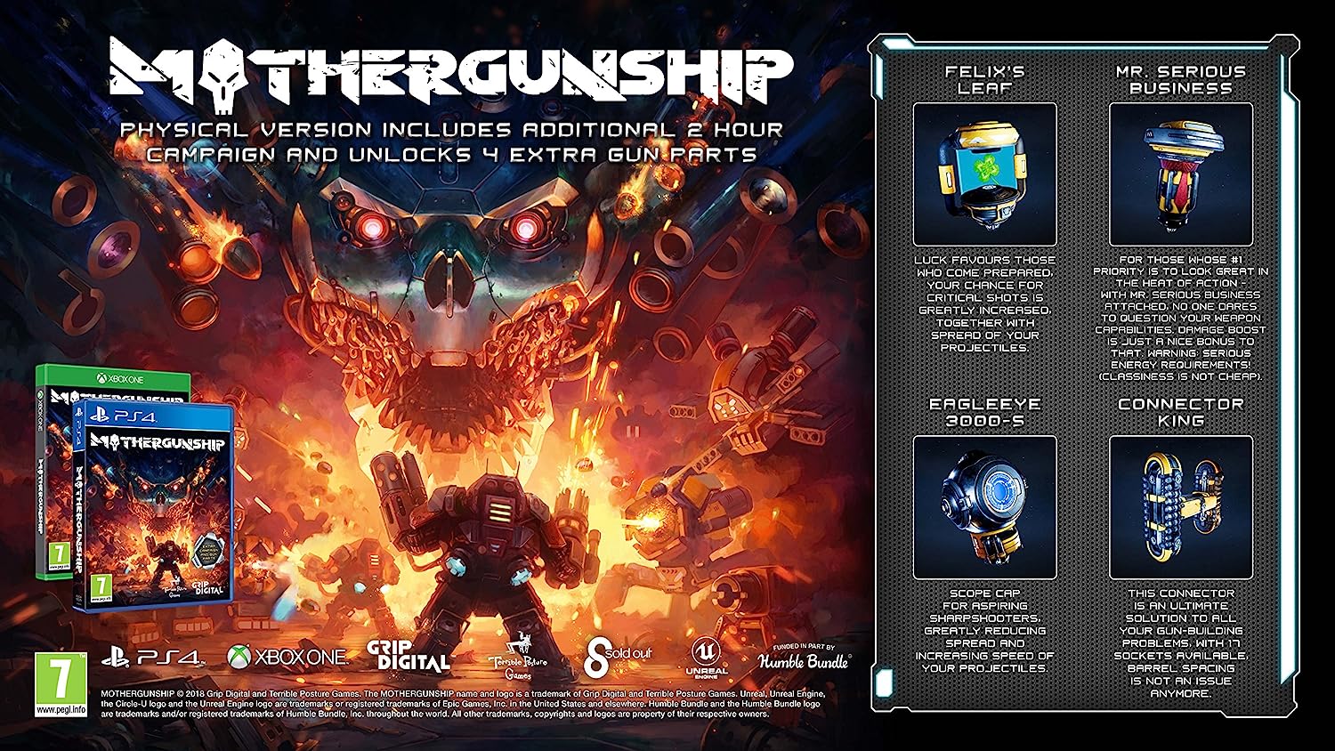 Mothergunship [Xbox One] Xbox One Video Game Fireshine Games